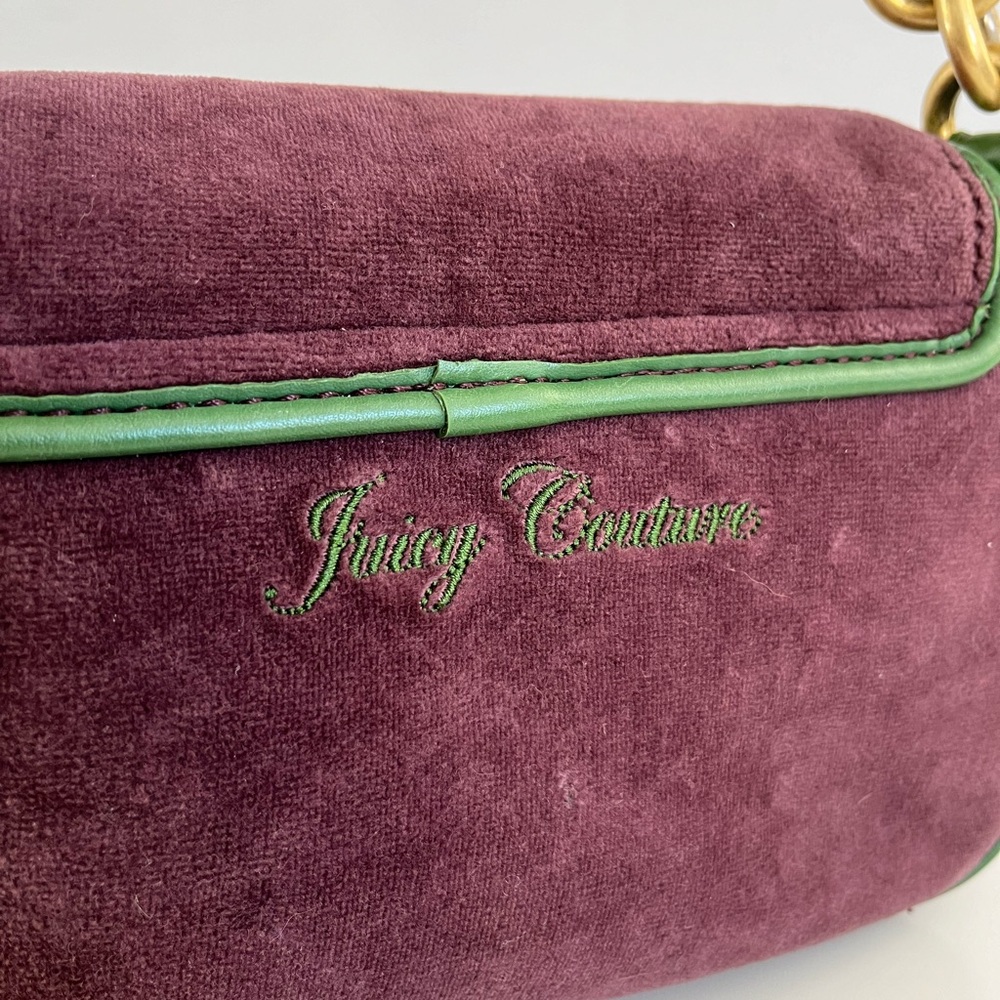 VTG Y2K JUICY COUTURE Velour Mini Bag - Picture 12 of 12